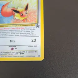 Pokemon Eevee #11 Black Star Promo Holo - Image 5