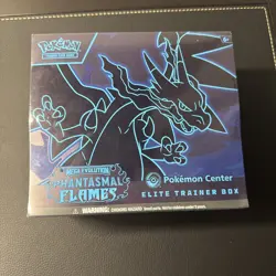 Pokemon Mega Evolution Phantasmal Flames Pokemon Center Elite Trainer Box Sealed - Image 1