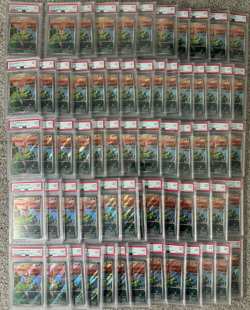 Pokemon Scarlet Violet SVI 208 Victini Illustration Rare Promo PSA 9 lot of 65 - Image 1