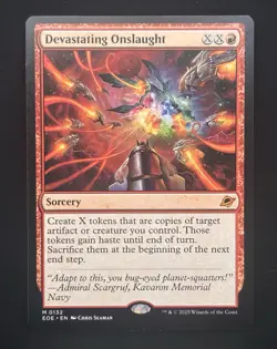 Magic the Gathering Devastating Onslaught Edge of Eternities Mythic Card #361 - Image 1