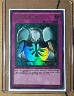 Yu-Gi-Oh Metalmorph Ultra Rare Speed Duel: Scars Of Battle SBSC-EN030 Trap Card - Image 1