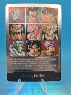 Energy Marker E-89 Silver Manga Booster 02 Dragon Ball Super Card DBS TCG NM - Image 1