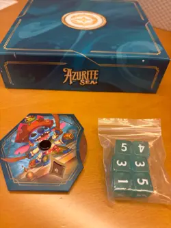 Disney Lorcana Azure Sea Trading Card Lot 200+ Cards w/ Storage Box & Dice - Image 3