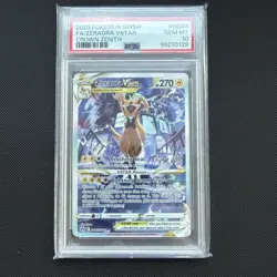 Zeraora VSTAR PSA 10 GG43/GG70 Crown Zenith Alternate Art Pokemon Card FA 2023 - Image 1