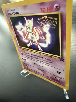 Pokemon 1999 Mewtwo Promo Card #3 First Movie Card MINT - Image 2