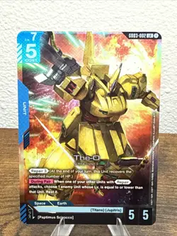 Gundam The-0 - Gundam Card Game LR GD03-002 - Image 1