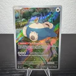 Snorlax 051 Sv: 151 ETB Black Star Promo - Scarlet & Violet Promo Card Holo - Image 1