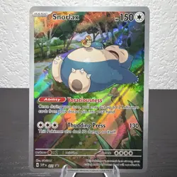 Snorlax 051 Sv: 151 ETB Black Star Promo - Scarlet & Violet Promo Card Holo - Image 2