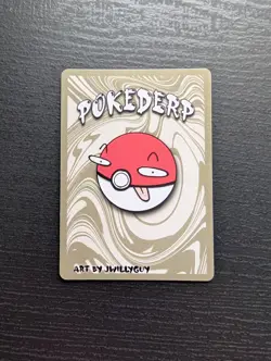 Pokederp 2 Breakout Chubbs Holo Snorlax 3/8 Custom Derpy Card - Image 2