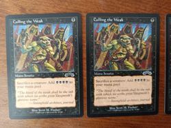 Culling the Weak*4, Exodus, VLP, (55/143), Magic the Gathering - Image 2