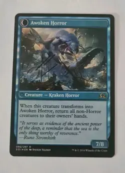 MTG Thing In The Ice Foil PreRelease Promo Shadows Over Innistrad Mint Condition - Image 2