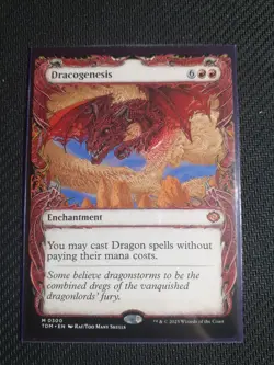 MTG Tarkir Dragonstorm - Dracogenesis - Showcase Mythic - NM 0300 - Image 1