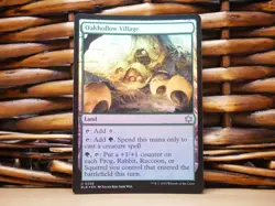 MTG Oakhollow Village 0258 FOIL LAND | NM Near Mint | BLB | 2024 - Image 1