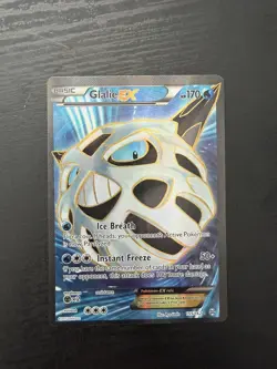 Glalie EX (155/162) 2015 Pokemon XY Breakthrough Full Art NEAR MINT - Image 1