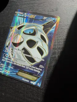 Glalie EX (155/162) 2015 Pokemon XY Breakthrough Full Art NEAR MINT - Image 2