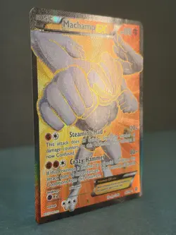 Pokemon Machamp EX Full Art Ancient Origins 90/98 LP - Image 2