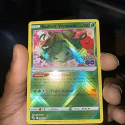 Pokemon Radiant Venusaur 004/078 Pokemon GO Holo Rare Near Mint - Image 4