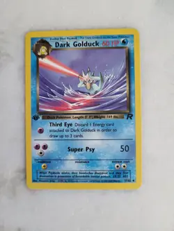 Dark Golduck 37/82 Pokemon Team Rocket 1st Edition NM - Image 1