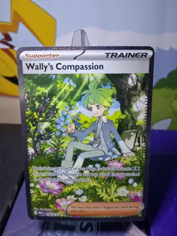 Wally's Compassion - 186/132 Pokemon Special Illustration Rare NM ***SALE**** - Image 2