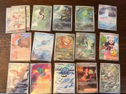 Pokemon Full Art Lot Of 16 Phantasmal Flame, White Flare, 151 - Image 1