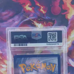 Pokemon 2019 Sun & Moon Team Up Gengar & Mimikyu GX 53/181 Ultra Rare Holo PSA 8 - Image 5