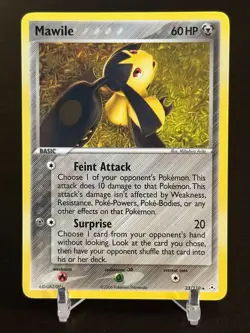 Pokemon Mawile 23/110 ex Holon Phantoms Rare NM - Image 1