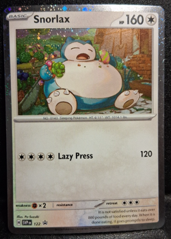 Snorlax 122 Sv: Scarlet & Violet Promo Cosmos Holo SVP EN 122 Pokemon NM - Image 1