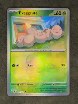 Exeggcute (Master Ball Pattern) 1/131 Pokemon TCG Prismatic Evolutions Near Mint - Image 1