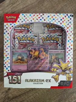 Pokemon TCG Scarlet & Violet 151 Alakazam ex Collection Booster Box - NIB - Image 1