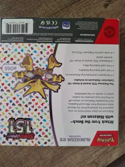 Pokemon TCG Scarlet & Violet 151 Alakazam ex Collection Booster Box - NIB - Image 2