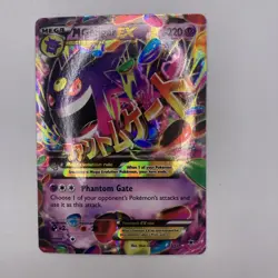 2014 Mega Gengar EX 35/119 Pokemon TCG XY Phantom Forces Ultra Rare Near Mint - Image 2