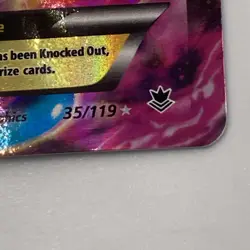 2014 Mega Gengar EX 35/119 Pokemon TCG XY Phantom Forces Ultra Rare Near Mint - Image 3