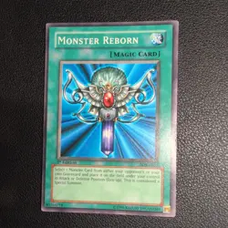 Yugioh Monster Reborn SDK-036 1st Ed Common - Image 1