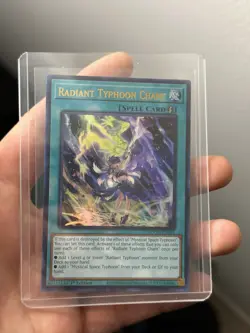 Yugioh! Radiant Typhoon Chant - DOOD-EN061 - Ultra Rare - 1st Edition Near Mint, - Image 1