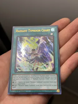 Yugioh! Radiant Typhoon Chant - DOOD-EN061 - Ultra Rare - 1st Edition Near Mint, - Image 3