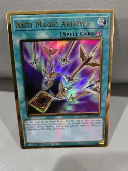 Anti-Magic Arrows - MAGO-EN043 - Premium Gold Rare - 1st Edition NM Yu-Gi-Oh - Image 1