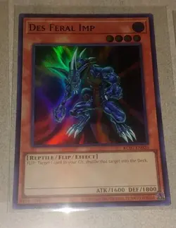 YU-GI-OH! KC01 Des Feral Imp NM Kaiba 25th Ultimate Briefcase - Image 1