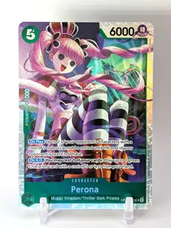 Perona OP14-033 SR | NM | The Azure Sea's Seven | One Piece TCG | English - Image 1