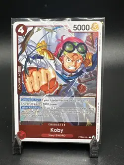 One Piece | Koby | PRB02-001 | Rare (R) | NM - Image 1