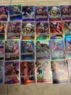 One Piece Tcg SR Lot Of 28 Mixed Set (English) NM - Image 3