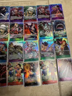 One Piece Tcg SR Lot Of 28 Mixed Set (English) NM - Image 4