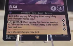 Disney Lorcana Elsa - Spirit of Winter 42/204 The First Chapter Non Foil - Image 3