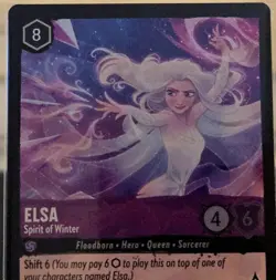 Disney Lorcana Elsa - Spirit of Winter 42/204 The First Chapter Non Foil - Image 4