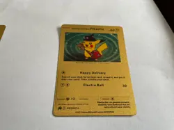 Pokemon gold card HP 60 basic Special Delivery Pikachu - Image 2