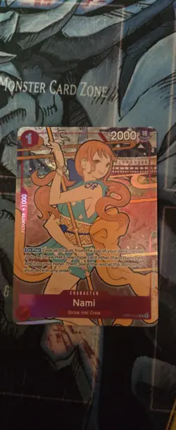 Nami (English Version 1st Anniversary Set) OP01-016 One Piece Promotion Cards - Image 1