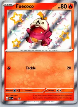 SV: Scarlet & Violet Promo Cards #079 Fuecoco - Image 1
