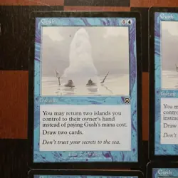 Mtg x4 Gush X 4 MP/LP Playset Mercadian Masques Magic Cards Common - Image 5