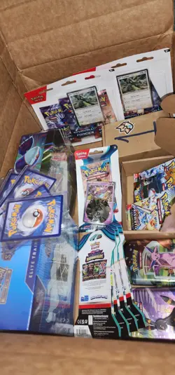 PREMIUM POKEMON CARD SEALED MYSTERY BOX LOT + CHASE PACK (Read Description) - Image 1