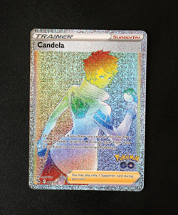 Pokemon Card TCG - Candela 083/078 - Pokemon GO - Rainbow Secret Rare - NM ⭐ - Image 1