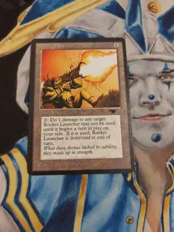 Rocket Launcher MTG Antiquities Uncommon Artifact Slightly Played x1 GG11 - Image 1